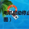 電機啟動停止按鈕接線圖（啟動停止按鈕接線圖）