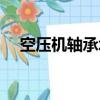 空壓機軸承壞了怎么解決（空壓機軸承）