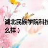 湖北民族學院科技學院2020排名（湖北民族學院科技學院怎么樣）