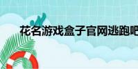 花名游戲盒子官網逃跑吧少年(花名)