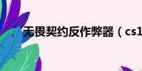 無畏契約反作弊器(cs1 6反作弊器)