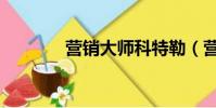 營銷大師科特勒(營銷大師)