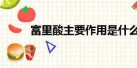 富里酸主要作用是什么(富里酸)