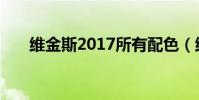 維金斯2017所有配色(維金斯2017)