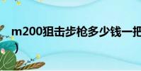 m200狙擊步槍多少錢一把(m200狙擊步槍)