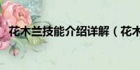 花木蘭技能介紹詳解(花木蘭帶什么技能)