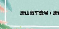 唐山豪車壹號(唐山豪車)