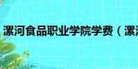 漯河食品職業學院學費(漯河食品職業學院)
