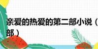 親愛的熱愛的第二部小說(親愛的熱愛的第二部)