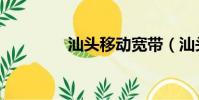 汕頭移動寬帶(汕頭移動)