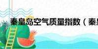 秦皇島空氣質量指數(秦皇島空氣質量)