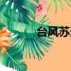 臺風蘇迪羅風速（臺風蘇迪羅）