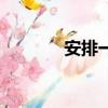 安排一下（安排一下什么梗）