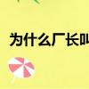 為什么廠長叫7醬的梗（廠長為什么叫7醬）