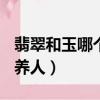 翡翠和玉哪個養人什么是A貨（翡翠和玉哪個養人）