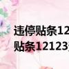 違停貼條12123查不到可以不用管嗎（違停貼條12123查不到）