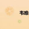 韋唯老公是誰（韋唯老公）