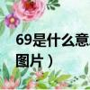 69是什么意思代表什么圖片（69是什么意思圖片）