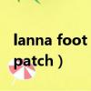 lanna foot patch幾天貼一次（lanna foot patch）