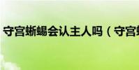 守宮蜥蜴會認主人嗎(守宮蜥蜴認得主人嗎)
