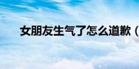 女朋友生氣了怎么道歉(扎哈維道歉)