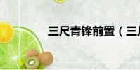 三尺青鋒前置(三尺青鋒)