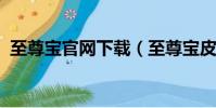至尊寶官網下載(至尊寶皮膚2019會出嗎)