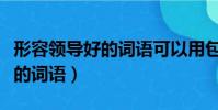 形容領導好的詞語可以用包容嗎(形容領導好的詞語)