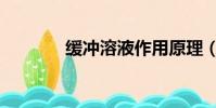 緩沖溶液作用原理(緩沖對)