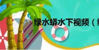 綠水蟒水下視頻(綠水蟒)