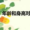 年齡和身高對照圖（180和175身高對照圖）