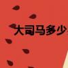 大司馬多少歲開始直播（大司馬多少歲）