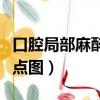 口腔局部麻醉進針點圖解（口腔局部麻醉進針點圖）