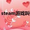 steam游戲叫什么游戲（steam游戲是什么）