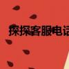 探探客服電話號碼是多少（探探客服電話）