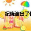 紀曉波出了什么事?（曝紀曉波香港被抓）