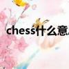 chess什么意思中文翻譯（chess什么意思）