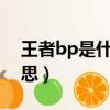 王者bp是什么意思?（王者榮耀bp是什么意思）