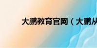 大鵬教育官網(大鵬從搜狐離職)