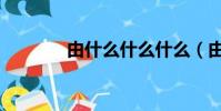 由什么什么什么(由什么己)