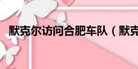 默克爾訪問合肥車隊(默克爾訪問烏克蘭)