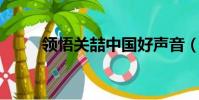 領悟關喆中國好聲音(領悟 關喆)