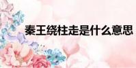 秦王繞柱走是什么意思(秦王繞柱)