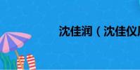 沈佳潤(沈佳儀原型)