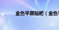 金色平原貼吧(金色平原玩家)