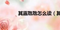 其靁虺虺怎么讀(其靁虺虺)