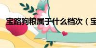寶路狗糧屬于什么檔次(寶路狗糧怎么樣)