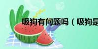 吸狗有問題嗎(吸狗是什么意思)