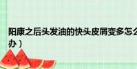 陽康之后頭發油的快頭皮屑變多怎么辦(冬天頭皮屑多怎么辦)