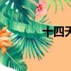 十四天是多少天（十四天機）